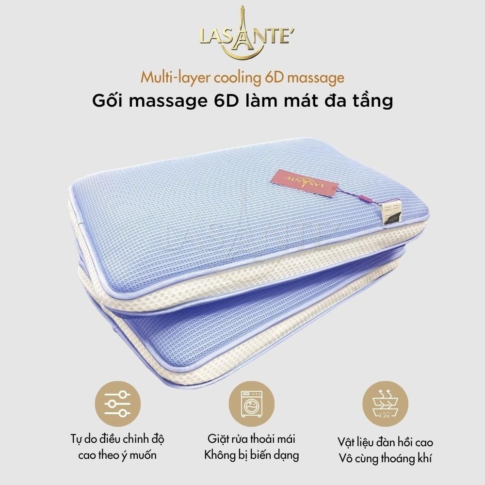 Gối Multi layer cooling 6D Massage